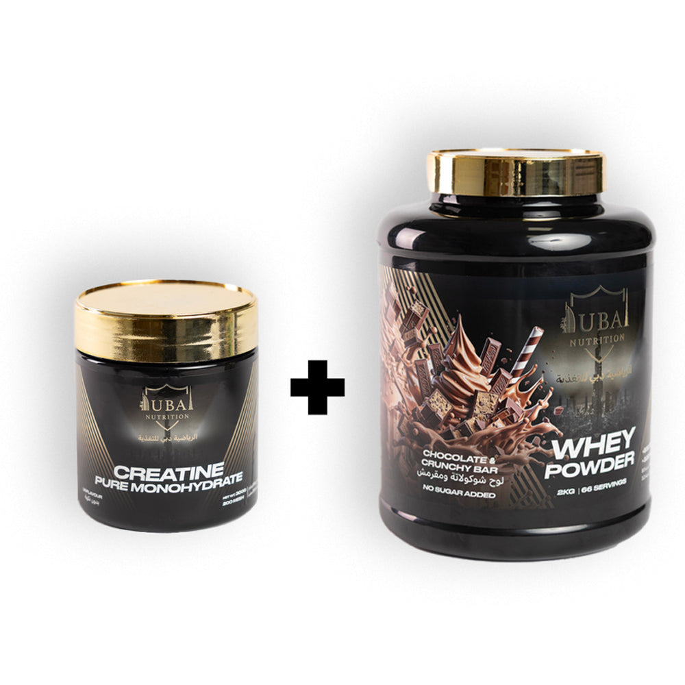 Paquete promocional | Suero de leche + Creatina