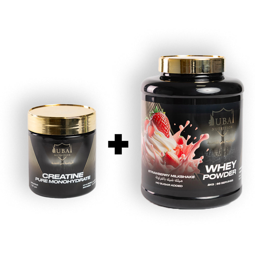 Paquete promocional | Suero de leche + Creatina